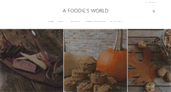 Desktop Screenshot of afoodiesworld.com